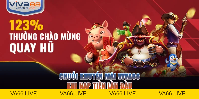 Khuyến Mãi VIVA88 Thưởng Nạp Đầu 200%, Hoàn Trả 5% Cược Thua - Va66
